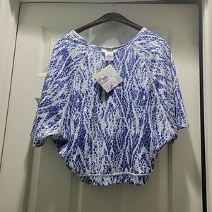 Cubism Reversible Blouse Size S